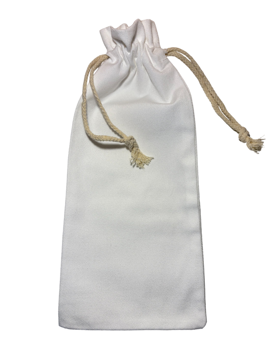 Personalised White Wine Bottle Bag
