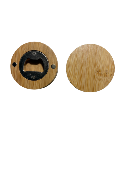 Personalised Bamboo Bottle Opener with Engraving