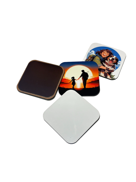 Personalised Pack of 6 Wooden Magnets