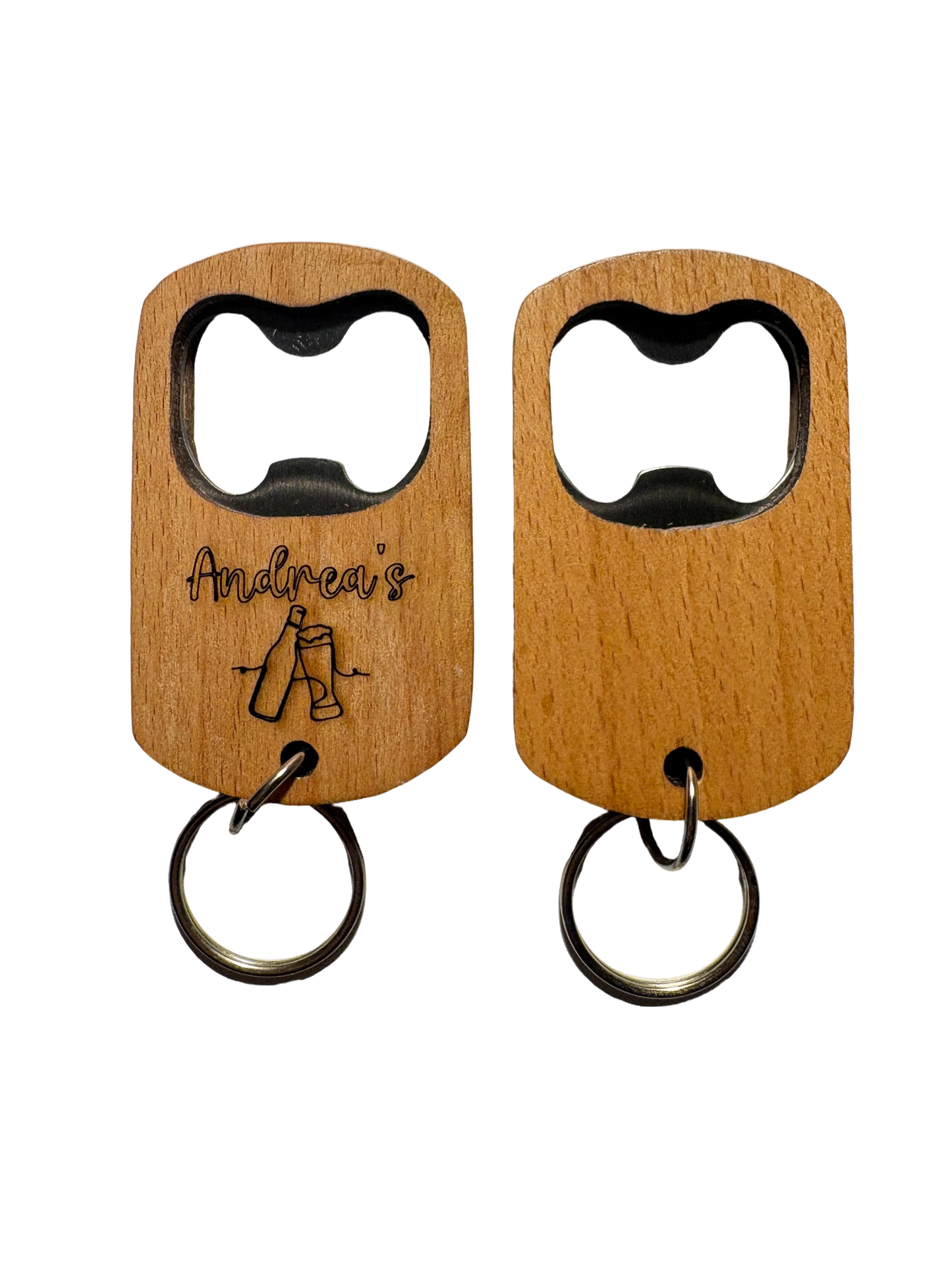 Personalised Bottle Opener Keyring