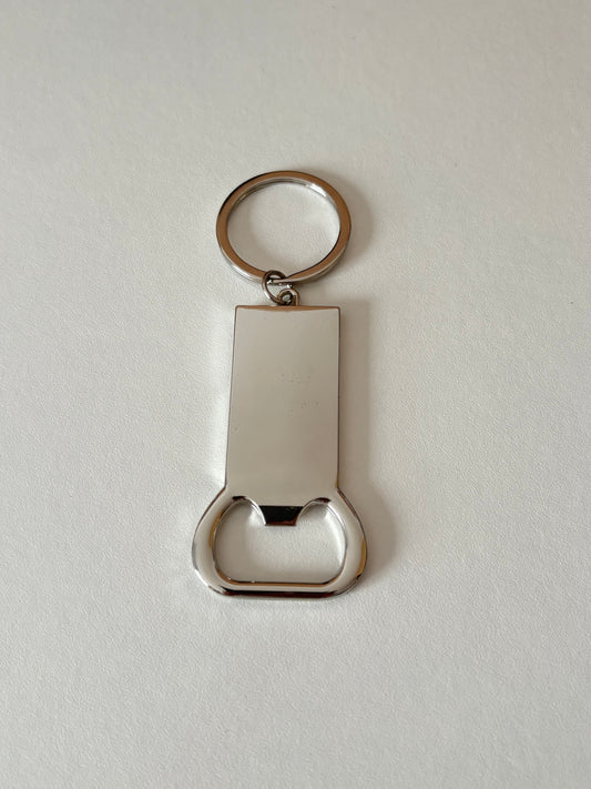 Personalised Keyring Bottle Opener