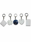 Personalised Keyring Double-sided Printing (Different Shapes)