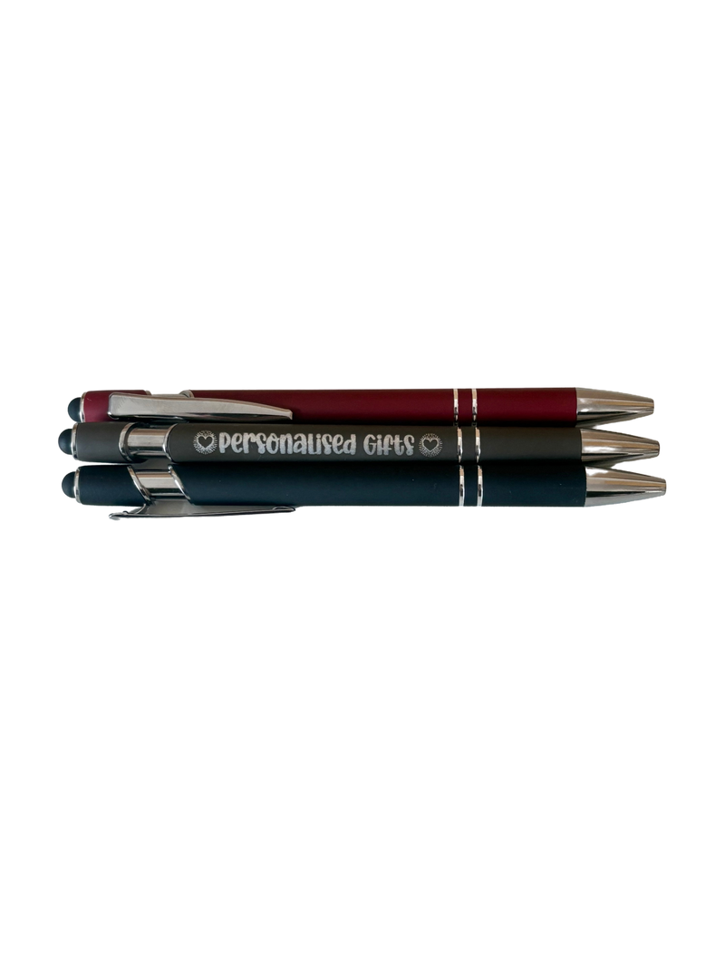 Metal Pen Patterns Personalised Metal Pen – RomoCrafts