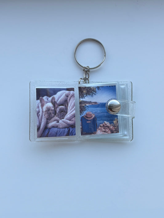 Personalised Mini Photo Album Keyring