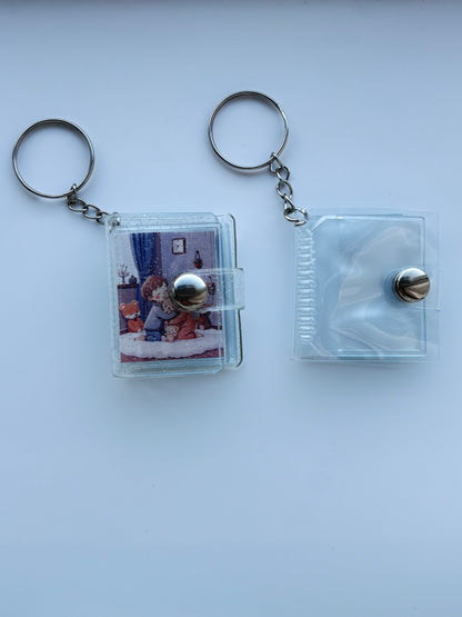 Personalised Mini Photo Album Keyring
