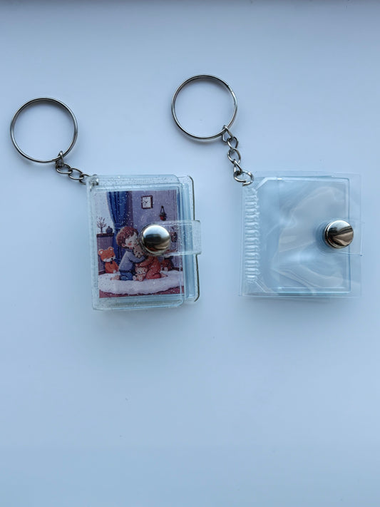 Personalised Mini Photo Album Keyring