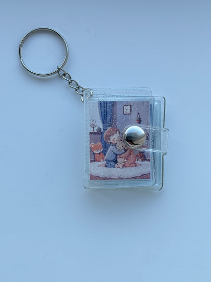 Personalised Mini Photo Album Keyring
