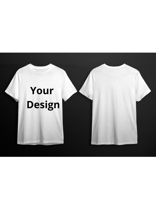 Personalised White T-Shirt