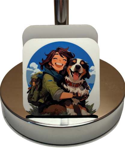 Personalised Pack of 6 Wooden Magnets