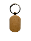 Personalised Wooden Keyring with Engraving